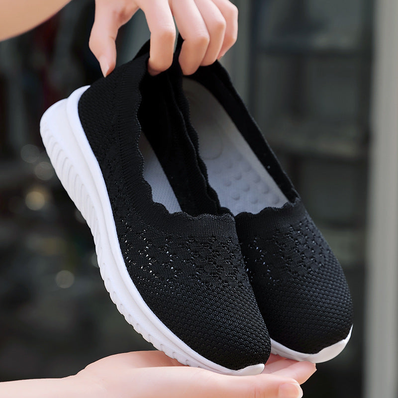 Niedrig geschnittene atmungsaktive Mesh-Laufschuhe | Ideal für den Frühling