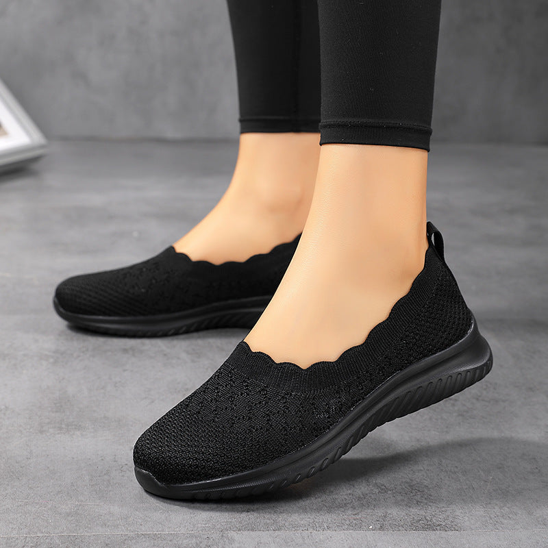 Niedrig geschnittene atmungsaktive Mesh-Laufschuhe | Ideal für den Frühling
