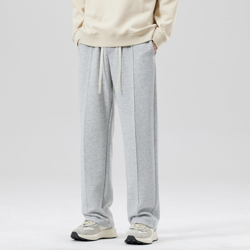 Herren Gerade Sweatpants mit Kordelzugbund I Ideal für Winter