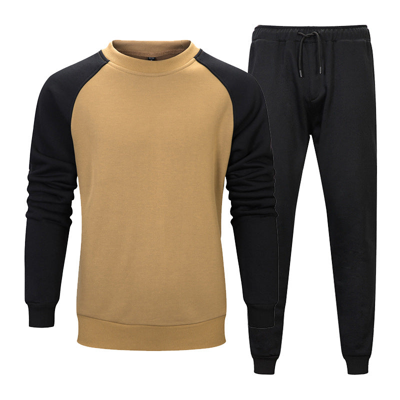 Zweiteiliges Sport-Sweater-Set für Herren – Ideal für Herbst und Winter