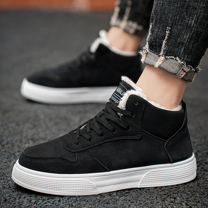 Herren High-Top Fleece-Lined Sportschuhe | Ideal für den Winter