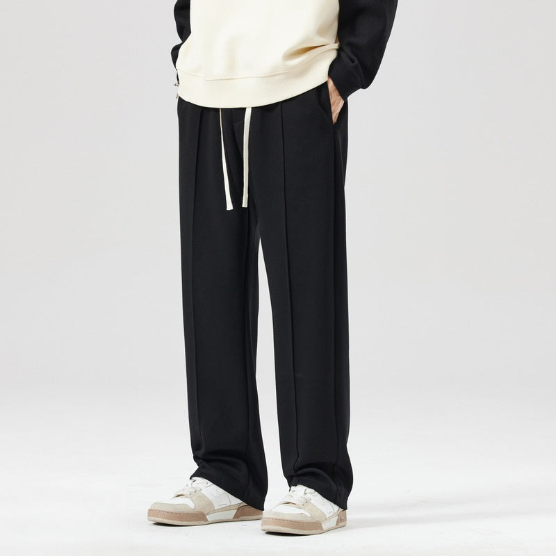Herren Gerade Sweatpants mit Kordelzugbund I Ideal für Winter