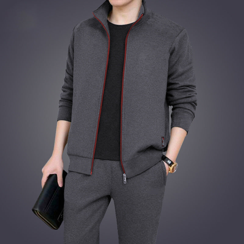 Zweiteiliges Sportset mit Slim Fit Ideal für Frühling und Herbst