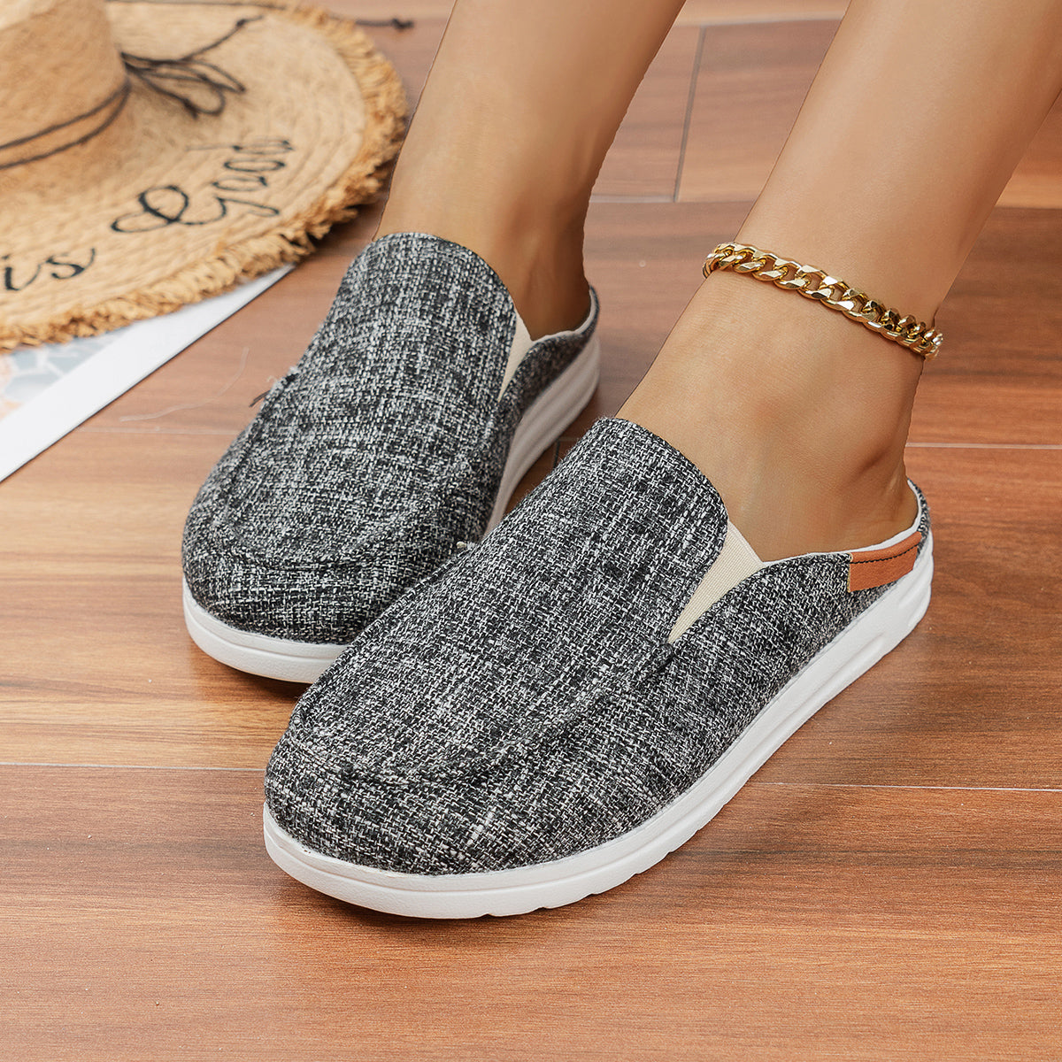 Slip-On-Schuhe mit Leopardenmuster | Ideal für Frühling und Herbst
