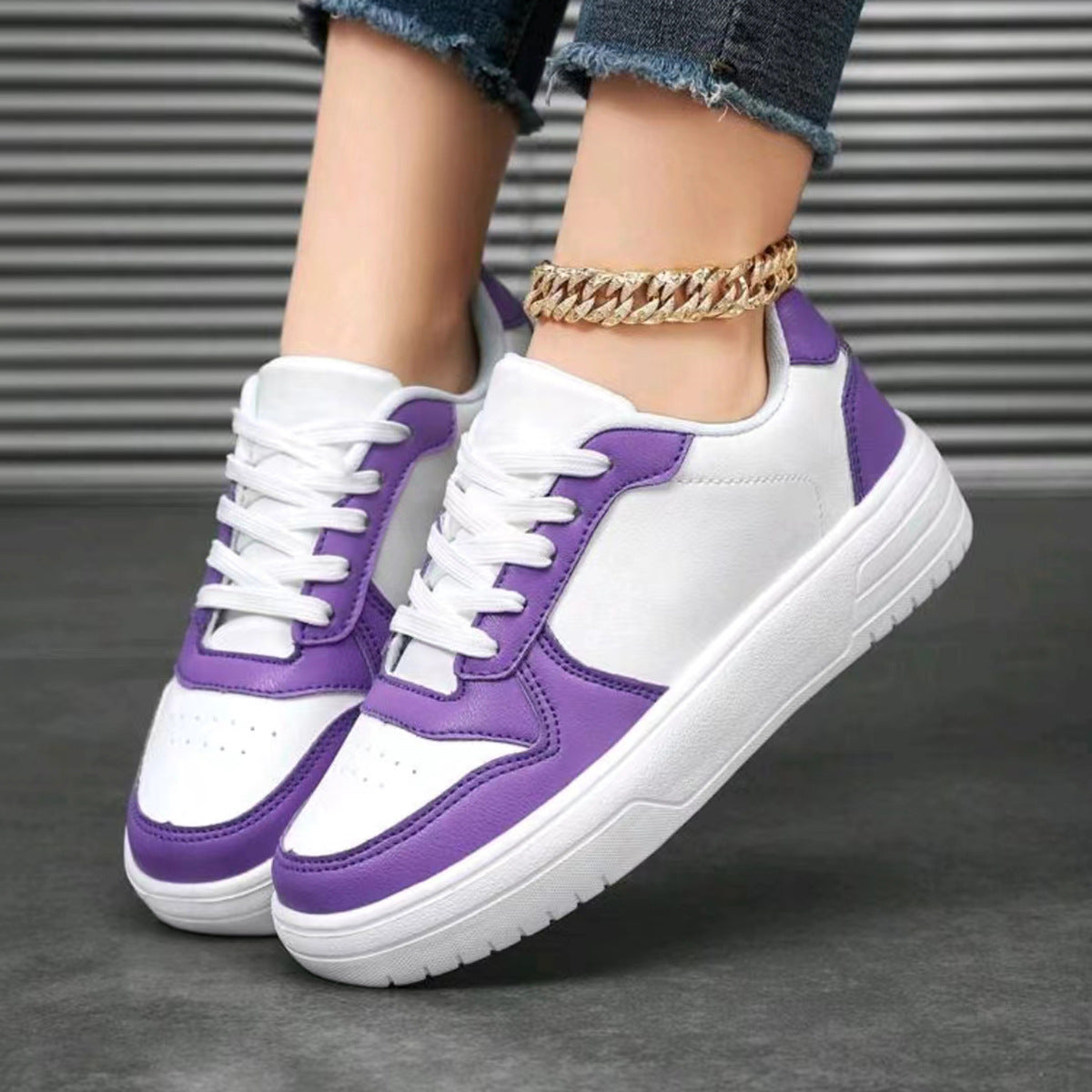 Herren Atmungsaktive Leder Sportschuhe | Ideal für Frühling & Herbst