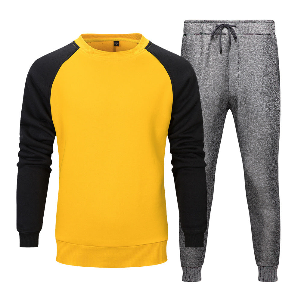 Zweiteiliges Sport-Sweater-Set für Herren – Ideal für Herbst und Winter