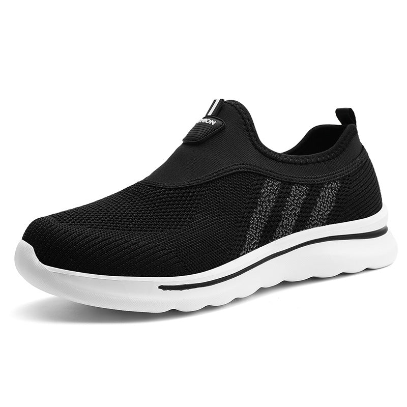 Herren Slip-On Stoffschuhe mit Weicher Rutschfester Sohle | Ideal für den Frühling