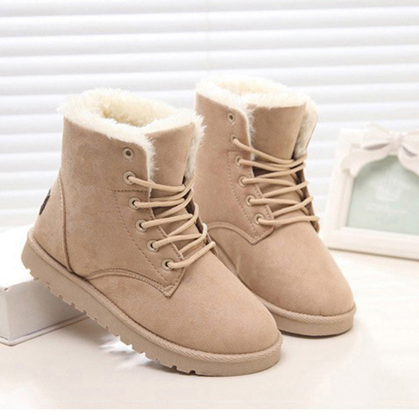 Warme Kurze Schneestiefel Ideal für den Winter