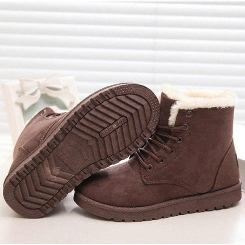 Warme Kurze Schneestiefel Ideal für den Winter