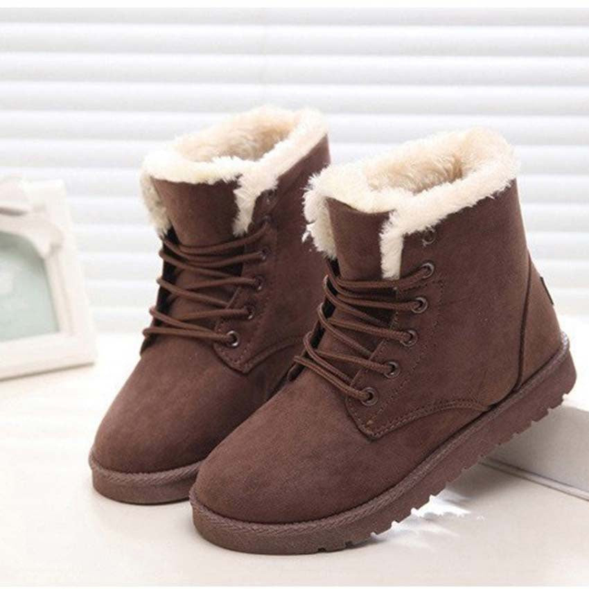 Warme Kurze Schneestiefel Ideal für den Winter