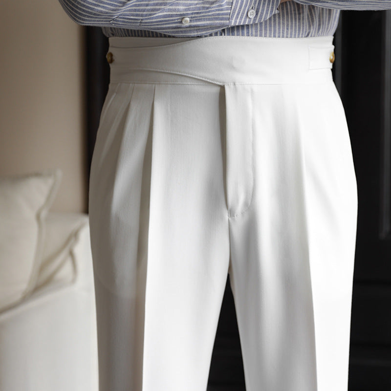 Herren Business-Hosen mit geradem Bein | Ideal für Frühling und Herbst