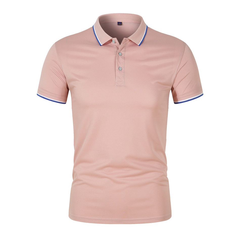 Herren Einfarbiges Kurzarm Top – Ideal für den Sommer