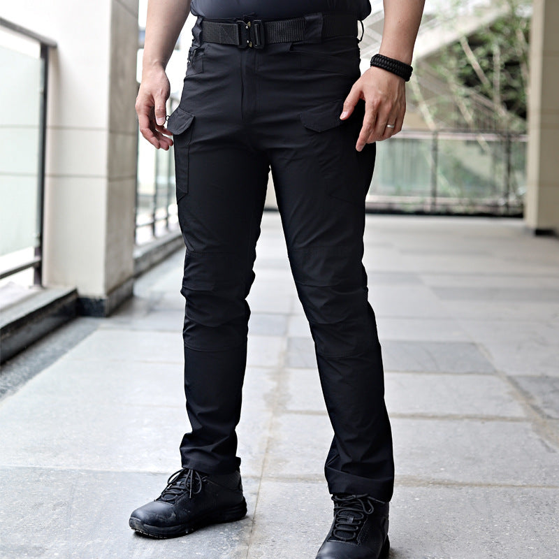 Herren Schnell Trocknende Stretchhose mit Taschen I Ideal für den Sommer