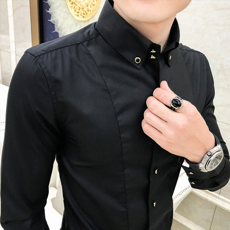 Langarm-Shirt in Uni-Farbe Ideal für Alle Jahreszeiten