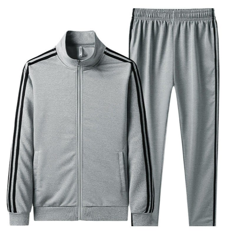 Herren-Trainingsanzug mit Reißverschluss-Cardigan | Ideal für Frühling und Herbst