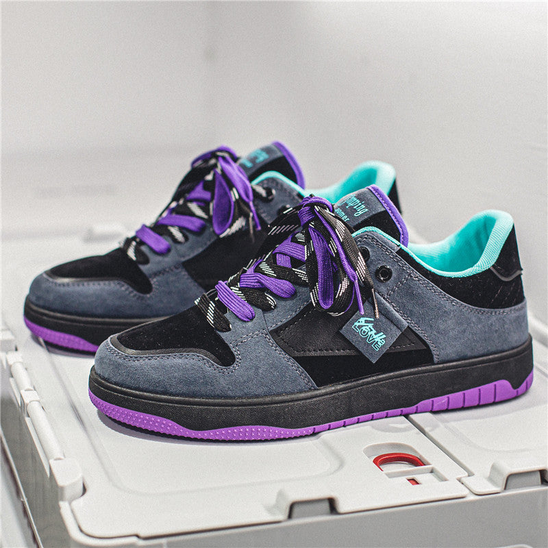 Lace-Up PU Board Shoes mit Atmungsaktivem Mesh-Futter | Ideal für Alle Jahreszeiten