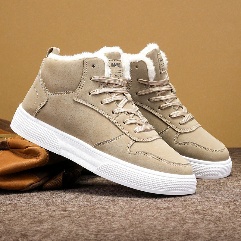 Herren High-Top Fleece-Lined Sportschuhe | Ideal für den Winter