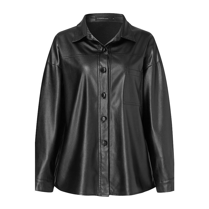 Damen PU-Leder Motorradjacke | Ideal für alle Jahreszeiten