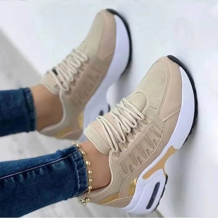 Damen Komfortschuhe mit Weichem Futter Ideal für Alle Jahreszeiten