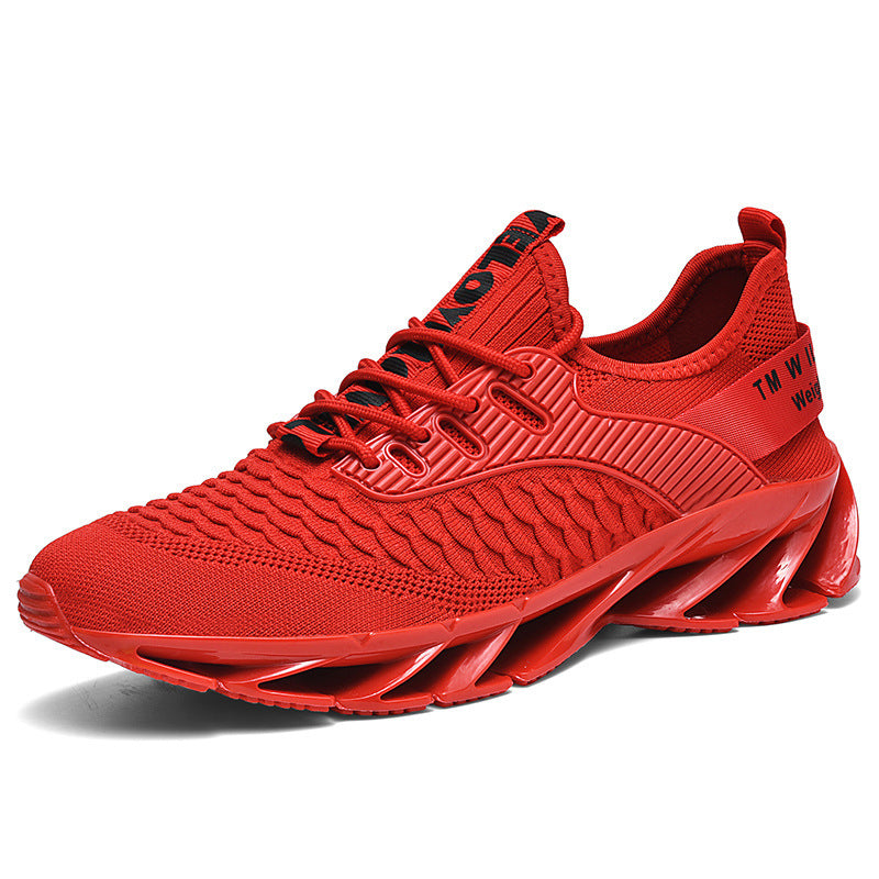Herren Blade Sole Atmungsaktive Mesh Sneakers mit Gummisohle Ideal für alle Jahreszeiten
