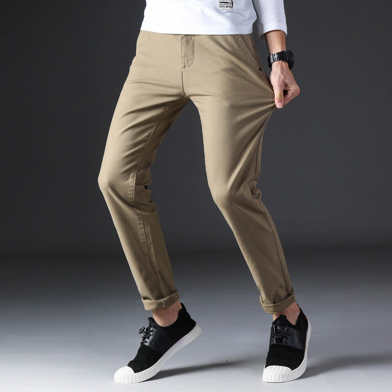 Männer Slim Fit Gerade Hose | Ideal für den Herbst