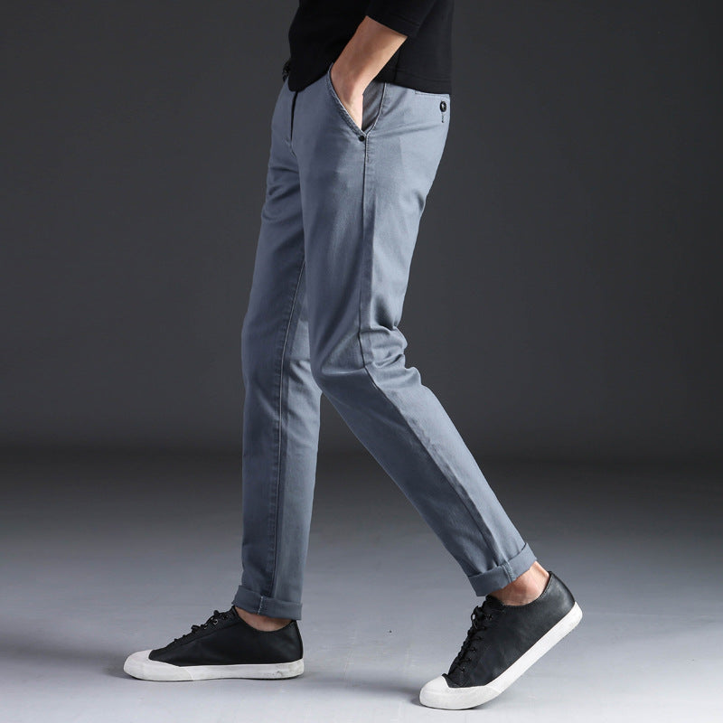 Männer Slim Fit Gerade Hose | Ideal für den Herbst