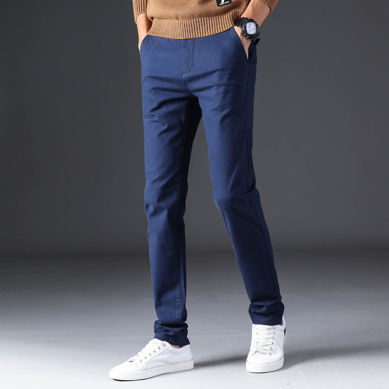 Männer Slim Fit Gerade Hose | Ideal für den Herbst