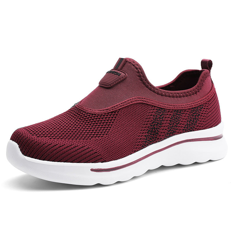 Herren Slip-On Stoffschuhe mit Weicher Rutschfester Sohle | Ideal für den Frühling