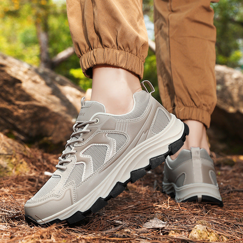 Herren Outdoor Off-Road Wanderschuhe mit Gummisohle | Ideal für Alle Jahreszeiten