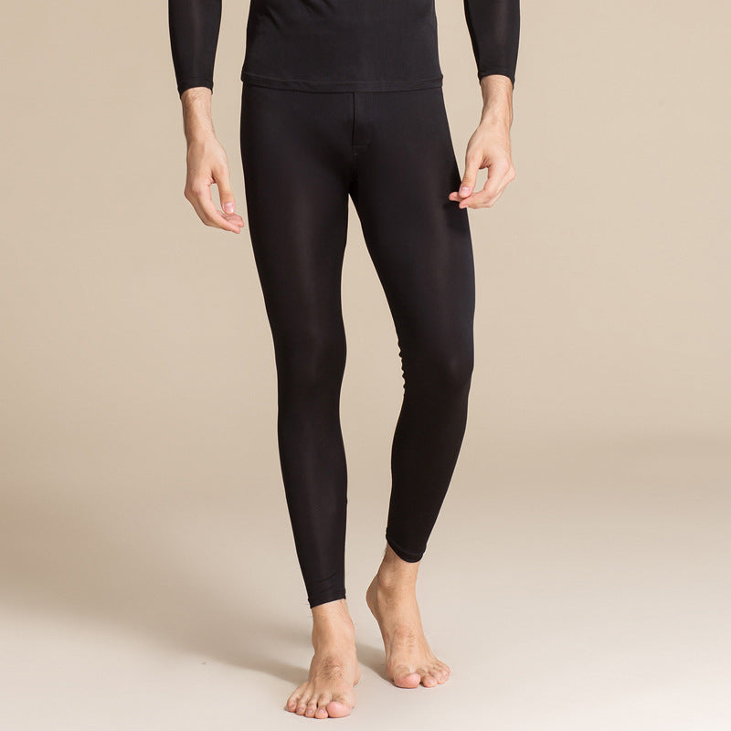Seidene Gestrickte Thermohose für Herren Slim Fit I Ideal für den Winter