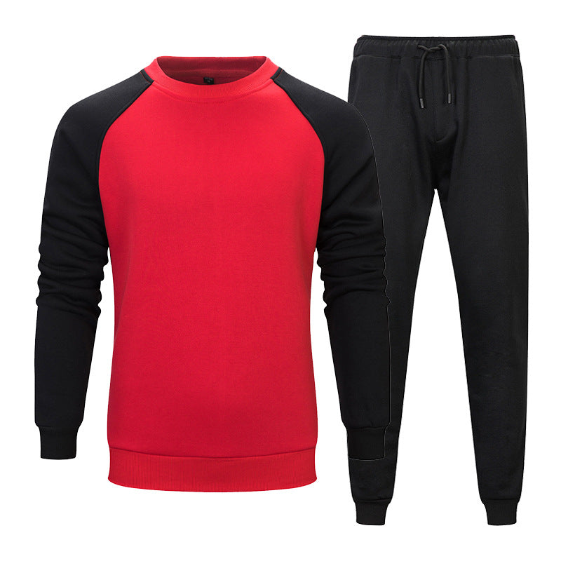 Zweiteiliges Sport-Sweater-Set für Herren – Ideal für Herbst und Winter