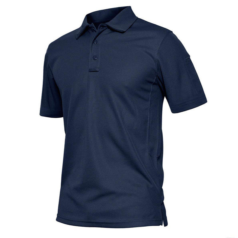 Herren Kurzarm Polo-Shirt mit Revers Ideal für Sommer