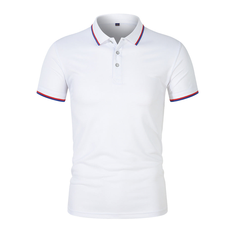 Herren Einfarbiges Kurzarm Top – Ideal für den Sommer