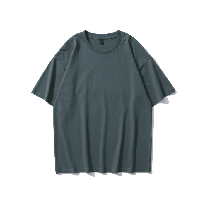 Schweres Kurzarm Baumwoll-T-Shirt Ideal für den Sommer