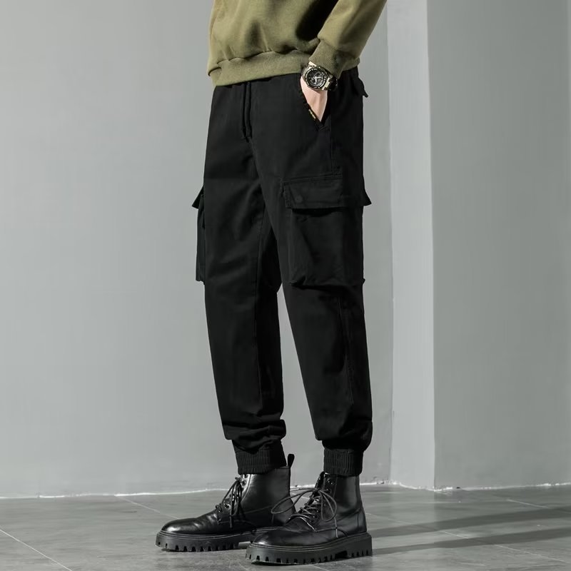 Herren Loose-Fit Gerade Jogginghosen mit Niedriger Taille I Ideal für Frühling und Herbst