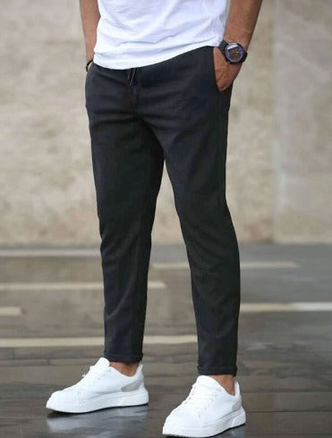 Herren Stretch-Hose mit Elastischem Bund I Ideal für alle Jahreszeiten
