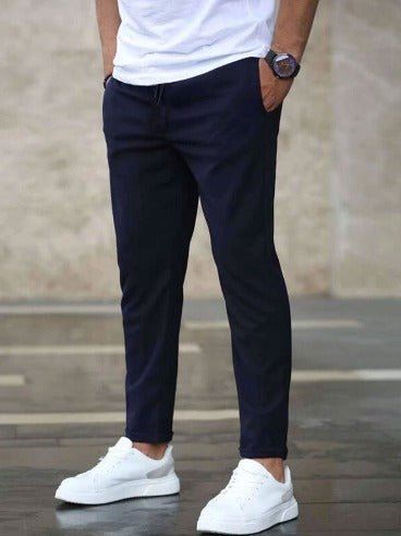 Herren Stretch-Hose mit Elastischem Bund I Ideal für alle Jahreszeiten