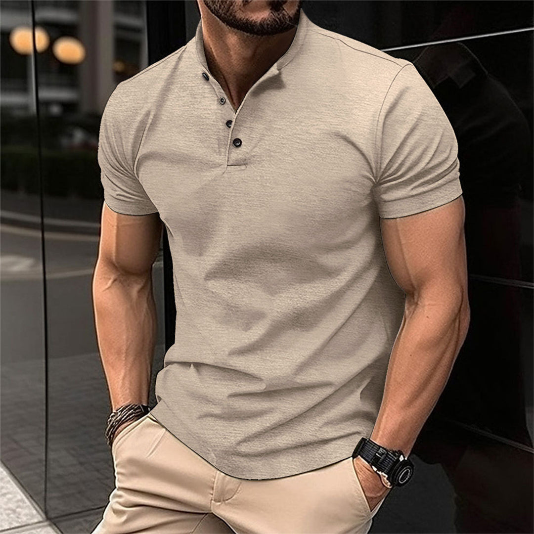 Herren Polo-Shirt mit Kurzarm und Klassischem Kragen Ideal für Frühling und Sommer