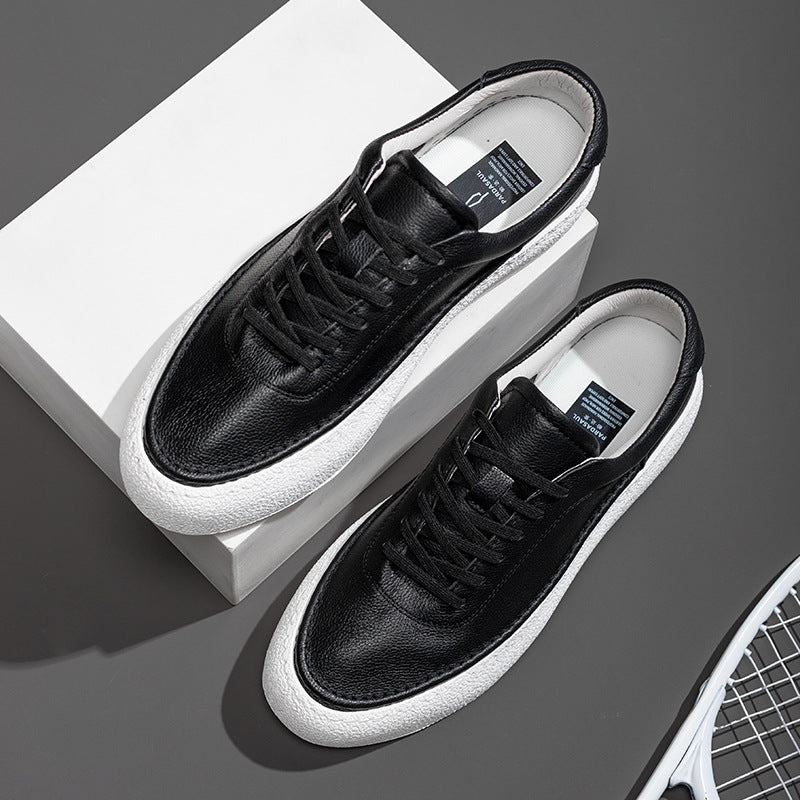 Atmungsaktive Low-Top Herrenschuhe mit Gummisohle | Ideal für Frühling und Herbst