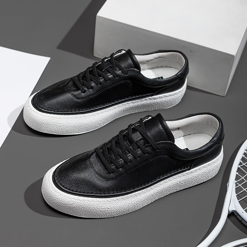 Atmungsaktive Low-Top Herrenschuhe mit Gummisohle | Ideal für Frühling und Herbst