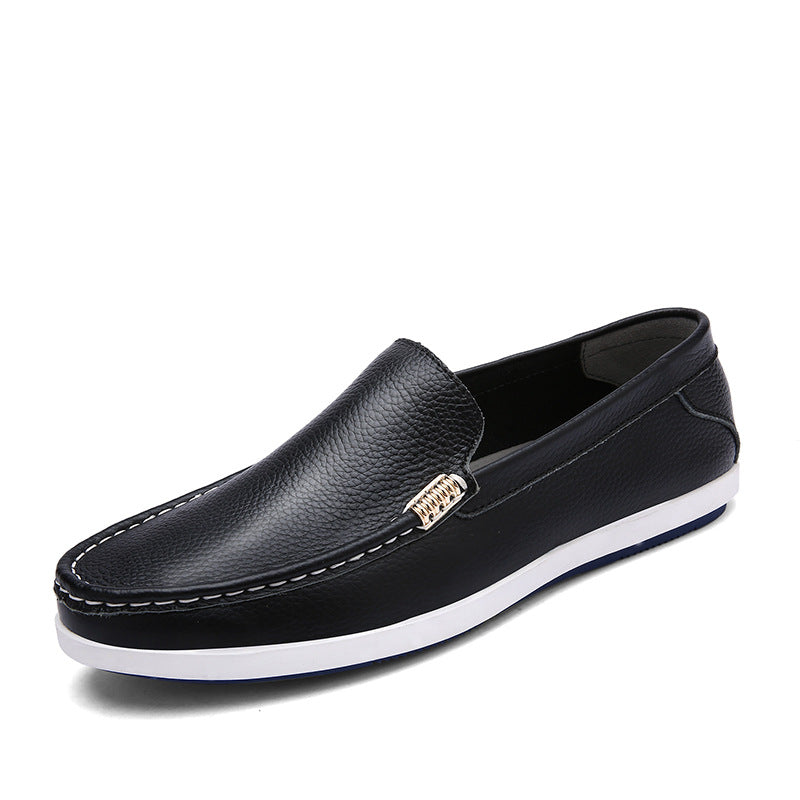 Herren Leder Schuhe mit Soft-Sohle und Atmungsaktivität | Ideal für den Sommer