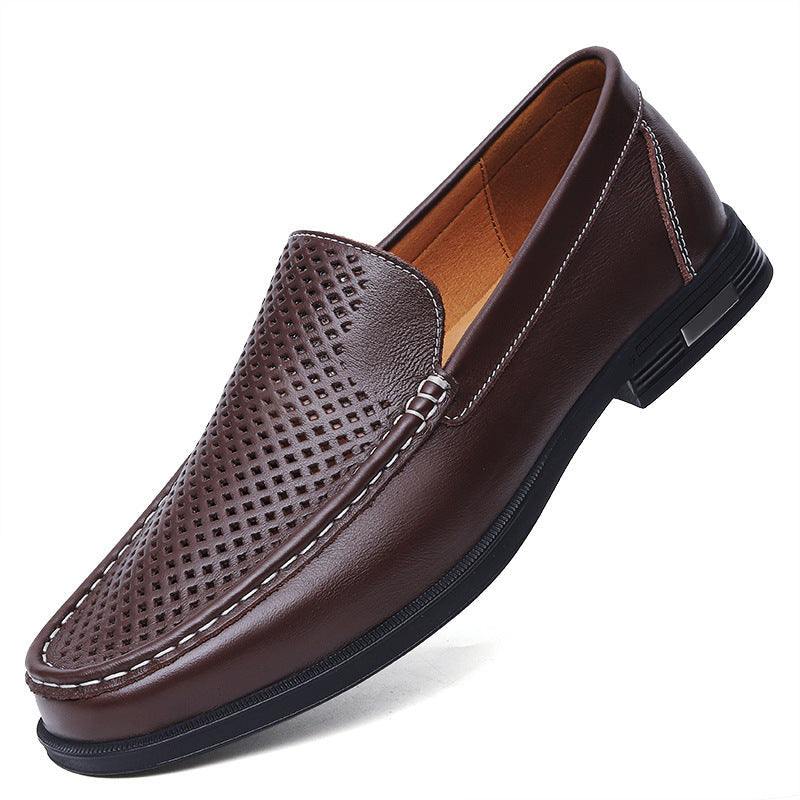 Herren Leder Loafer Slip-On mit Soft-Sohle | Ideal für alle Jahreszeiten