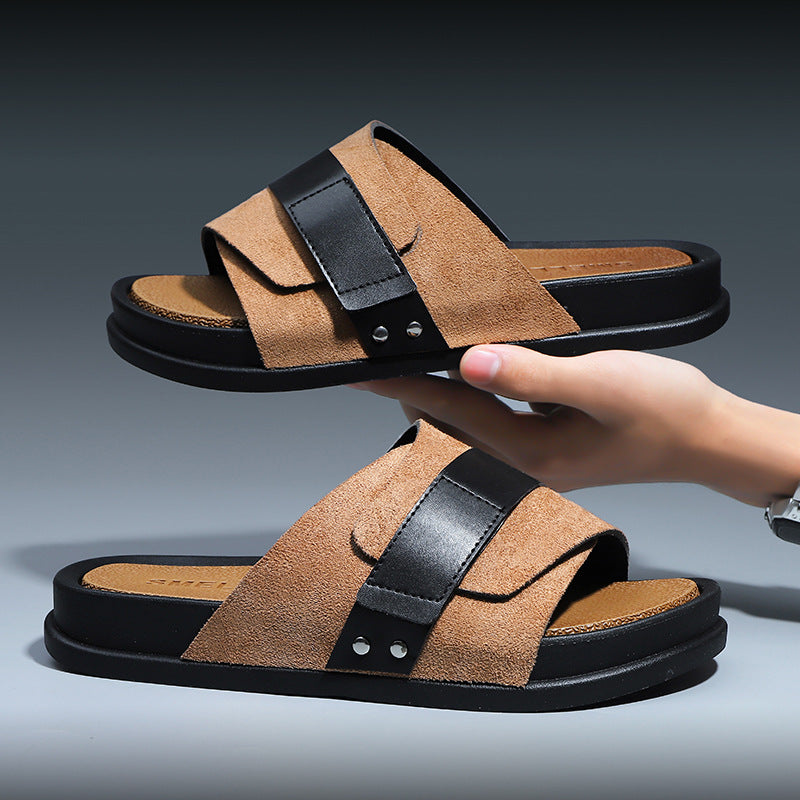 PVC Plattform Hausschuhe mit Rutschfester Sohle für den Innenbereich | Ideal für den Sommer
