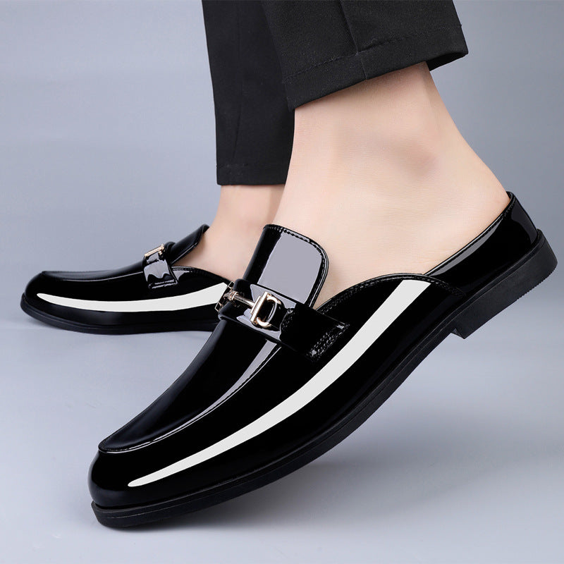 Herren Leder Halbschuhe mit Metall-Detail | Ideal für Frühling und Sommer