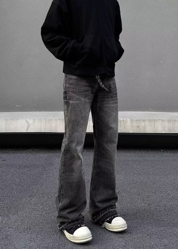Herren Schlank Geschnittene Gerade Jeanshosen I Ideal für alle Jahreszeiten