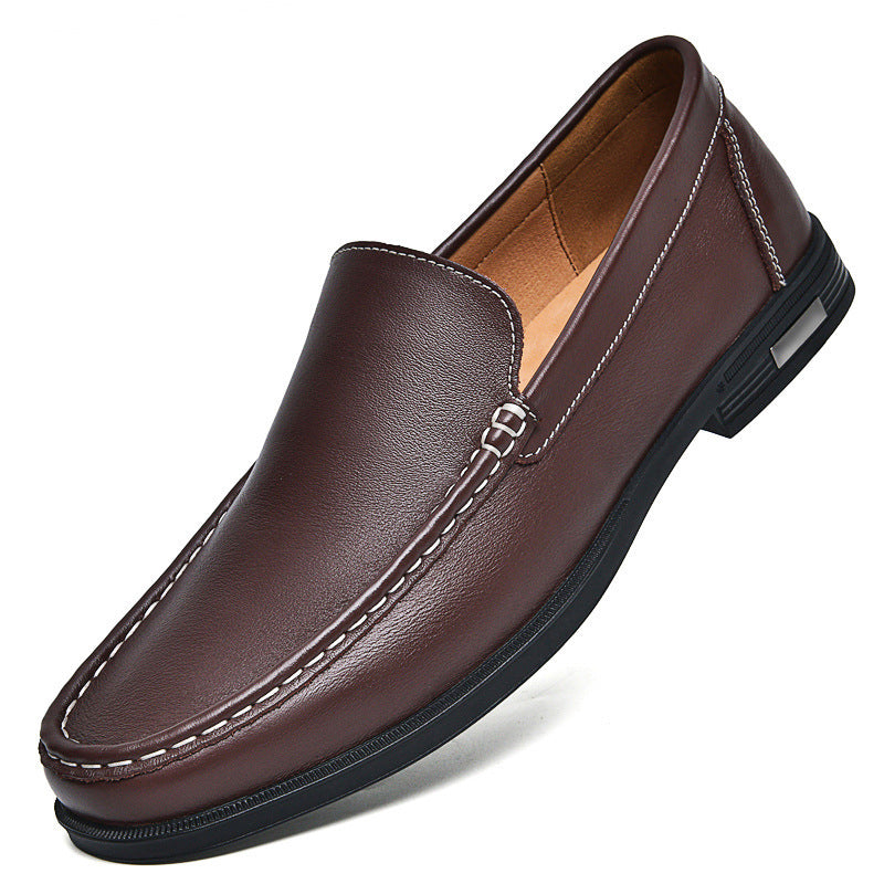 Herren Leder Loafer Slip-On mit Soft-Sohle | Ideal für alle Jahreszeiten