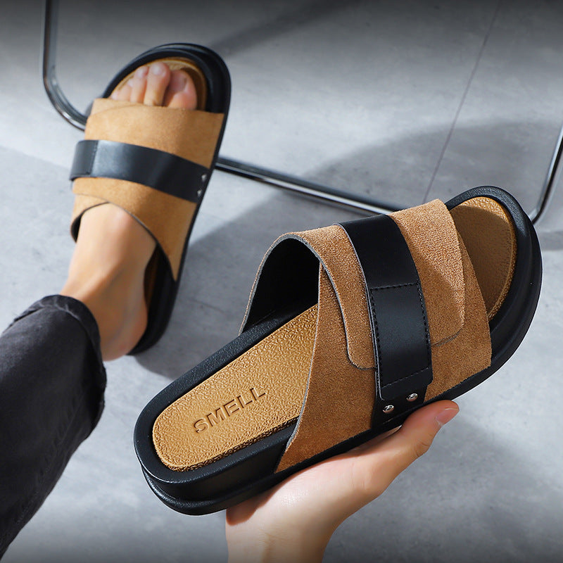 PVC Plattform Hausschuhe mit Rutschfester Sohle für den Innenbereich | Ideal für den Sommer
