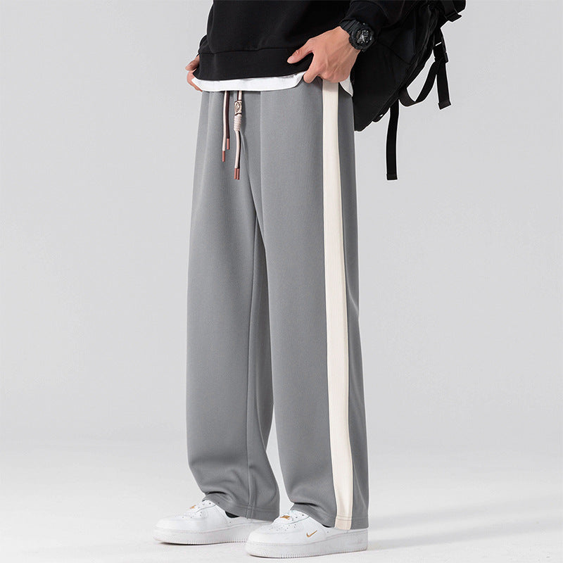Herren Plus-Size Leichte Gerade Bein Hose I Ideal für Frühling und Herbst