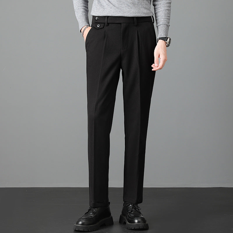 Herren Stretch-Hose aus Wollmischung | Ideal für den Herbst