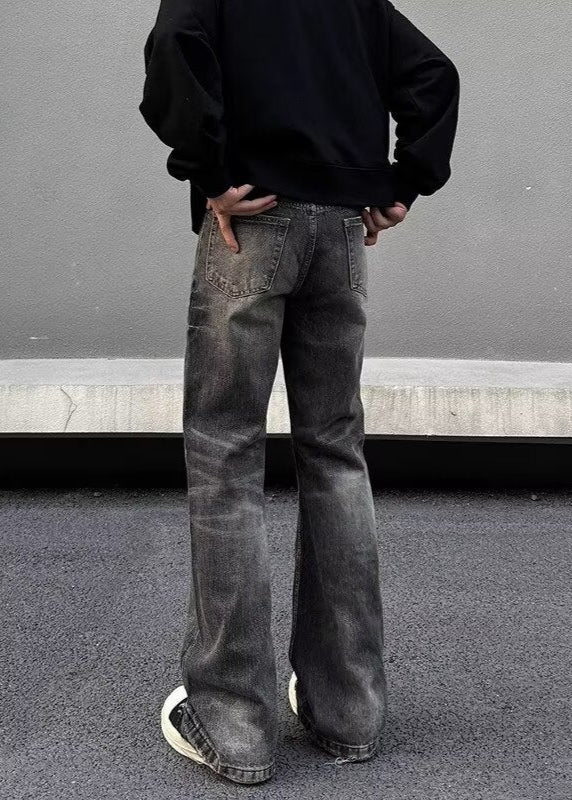 Herren Schlank Geschnittene Gerade Jeanshosen I Ideal für alle Jahreszeiten